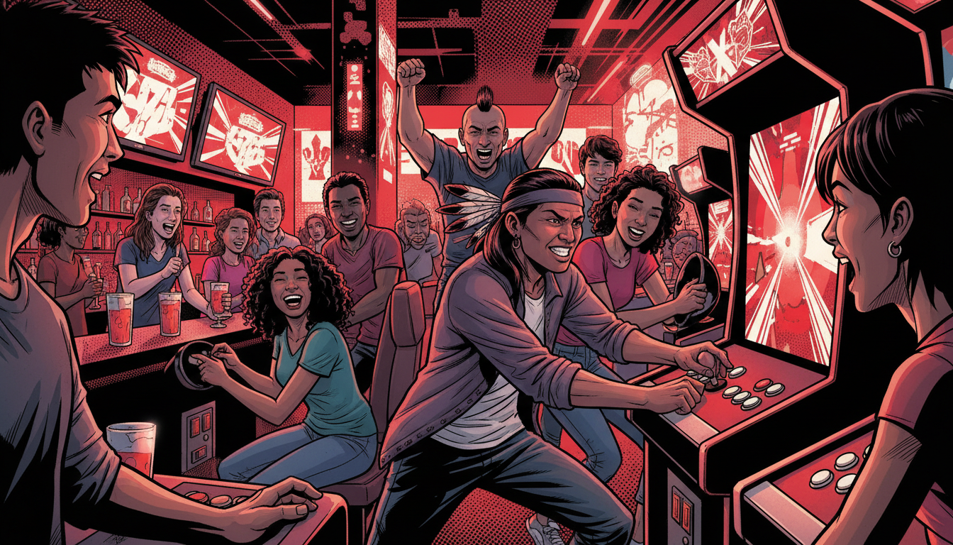 Level Up Your Night: The Best Arcade and Gaming Bars in Las Vegas