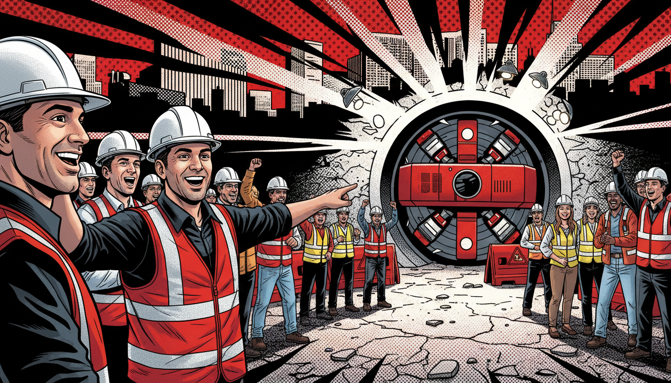 Vegas Loop's UNLV Extension Officially Begins Tunneling Operations This Week