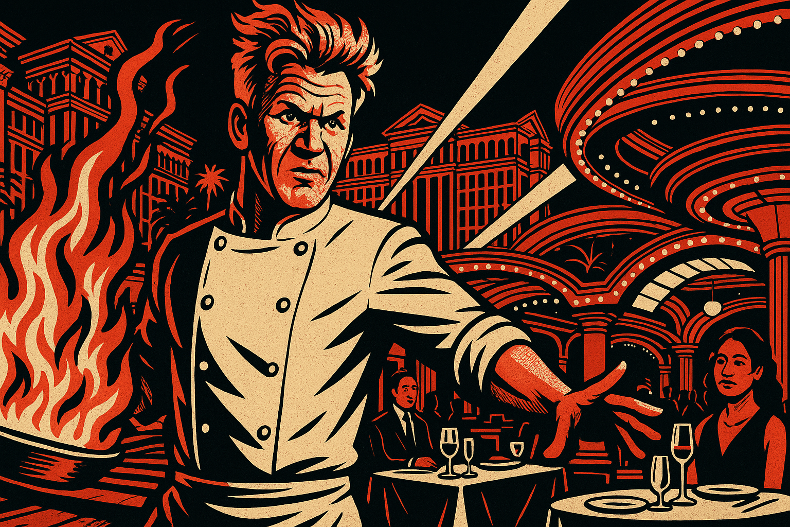 Gordon Ramsay Expands Vegas Empire with Seventh Restaurant at Caesars Palace