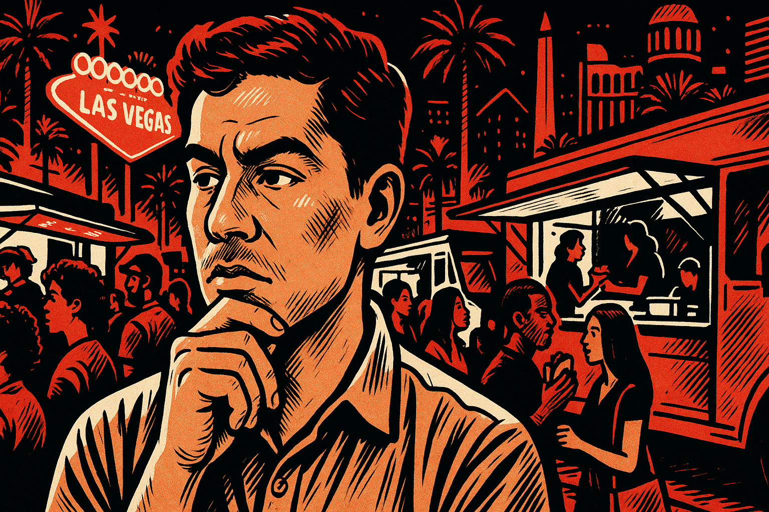 Why are there so many food trucks in Las Vegas?