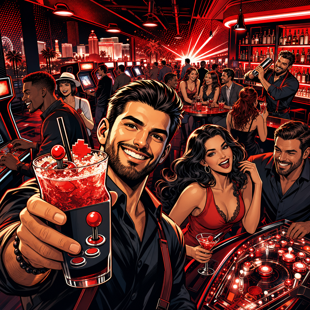MGM Grand's New Arcade Bar: Retro Fun Hits the Las Vegas Strip