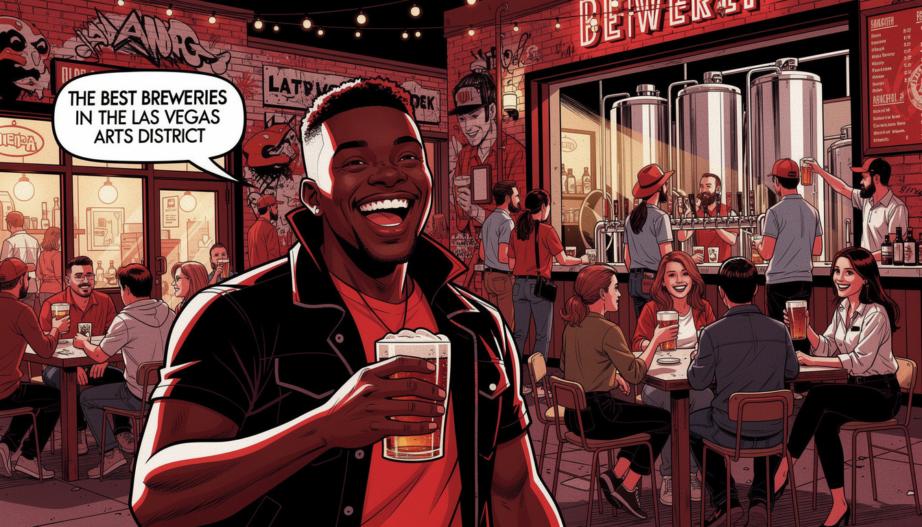 The Best Breweries in the Las Vegas Arts District