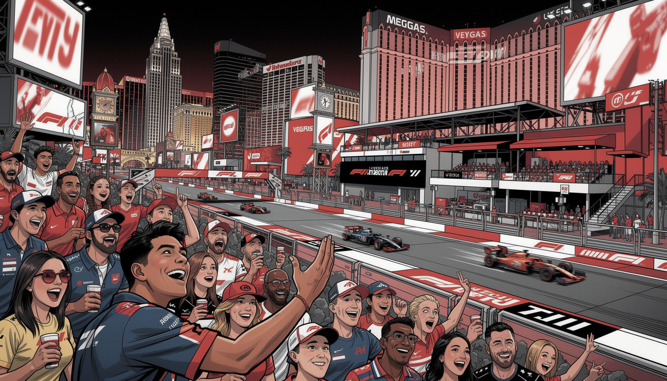 How to Choose a Las Vegas Grand Prix Hotel Based on Your Ticket Zone