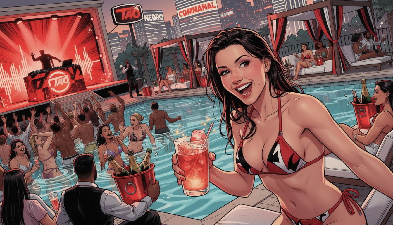 Encore Beach Club and Tao Beach Are Driving Vegas’s Late-Summer Party Economy