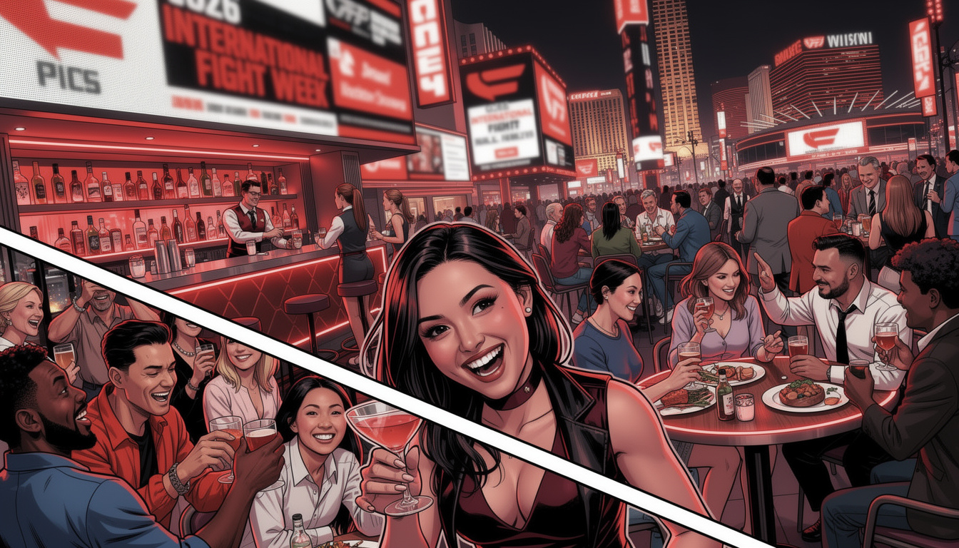 What Las Vegas’ 2026 International Fight Week Showed Us About Clubs, Bars, and Late-Night Dining