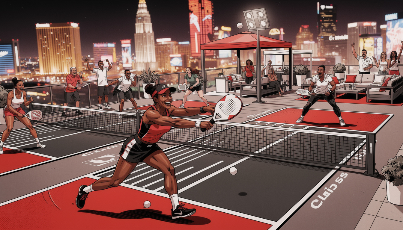 The Cosmopolitan’s Rooftop Pickleball Is Open, Here’s What Players Get in 2026