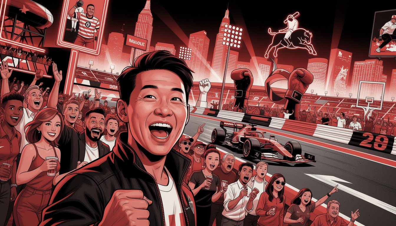 Las Vegas is turning into a bigger sports-event economy ahead of fall with F1, rodeo and boxing on deck