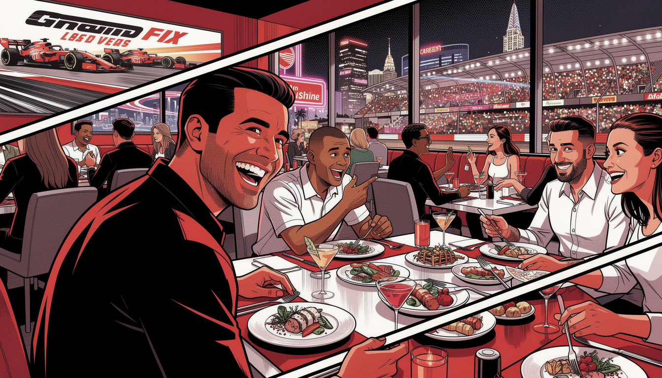 The Best Las Vegas Restaurants to Book for Grand Prix Weekend