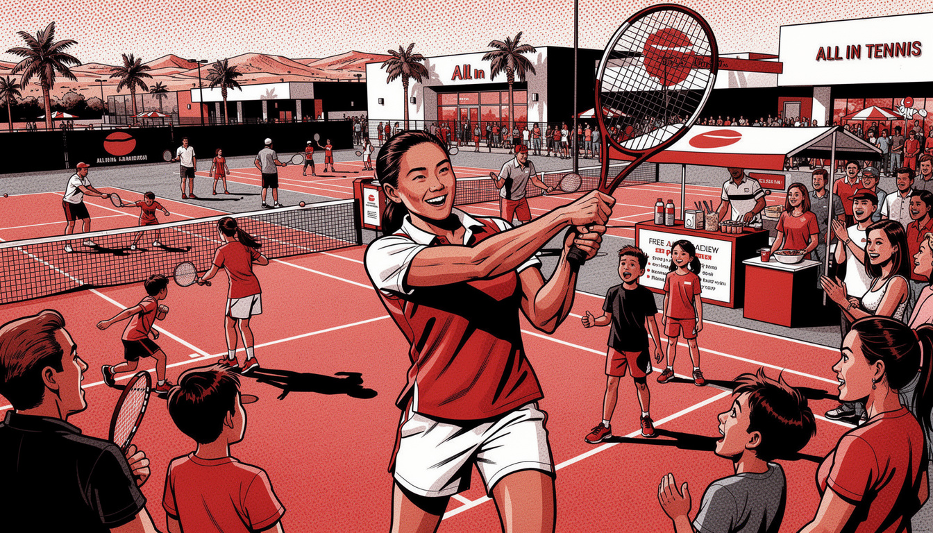 All In Tennis Academy opens in southwest Las Vegas this weekend with free clinics