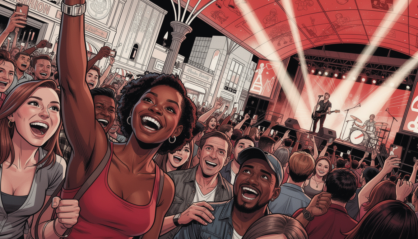Fremont Street’s Saturday Night Crowd Is Getting a New Sound This Weekend
