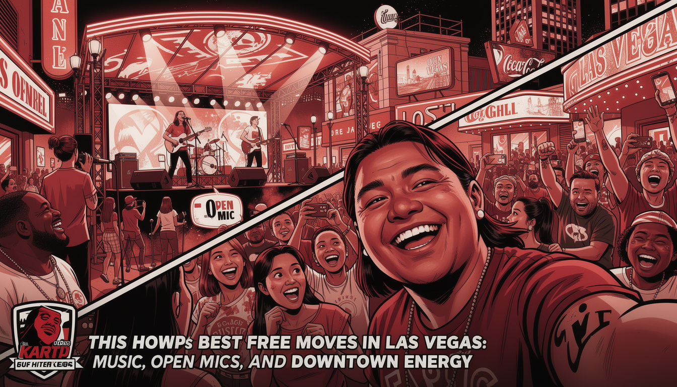 This Weekend’s Best Free Moves in Las Vegas: Live Music, Open Mics, and Downtown Energy