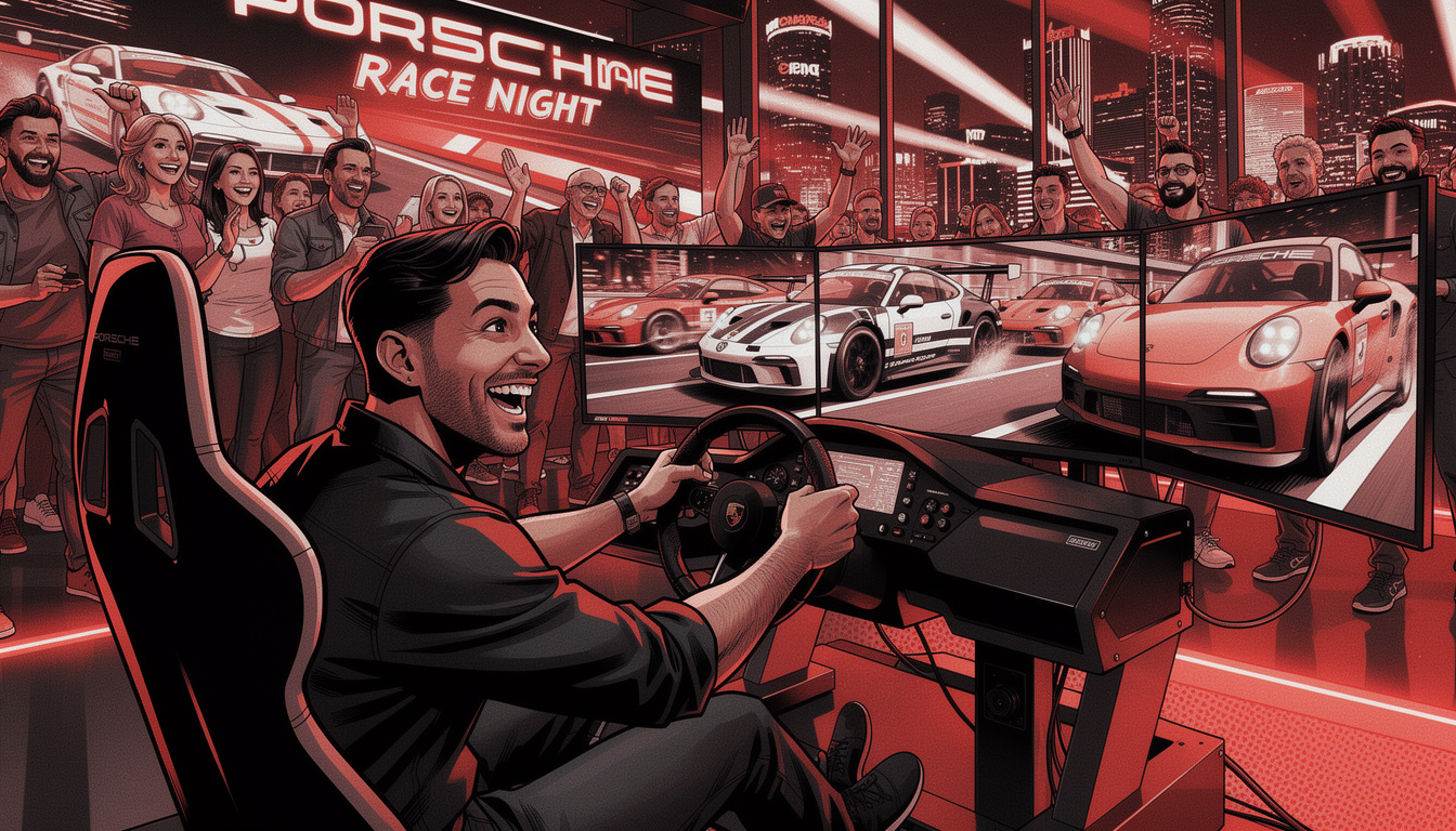 Porsche Race Night at The Racing Zone Gives Las Vegas Another Motorsports Moment
