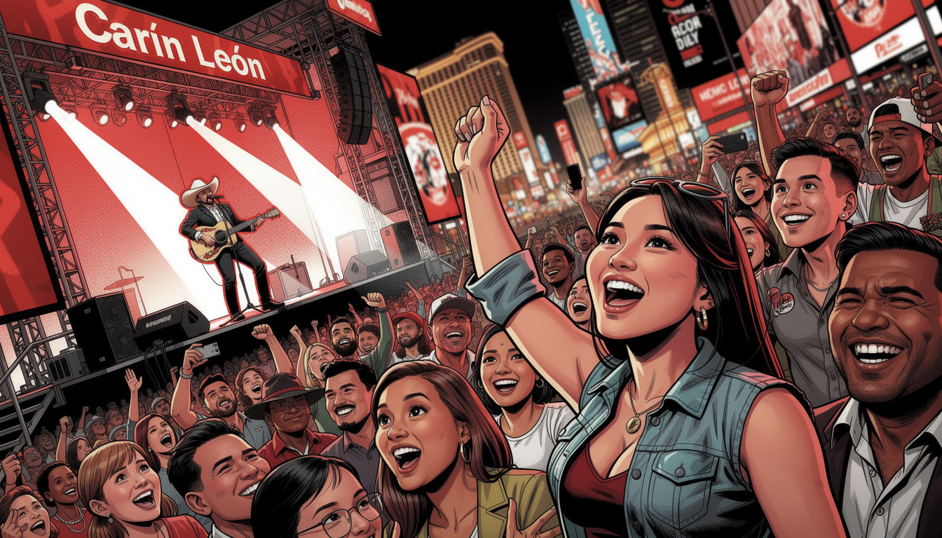 Las Vegas Is Loaded This Weekend: Carín León, Free Music, and Labor Day Crowds