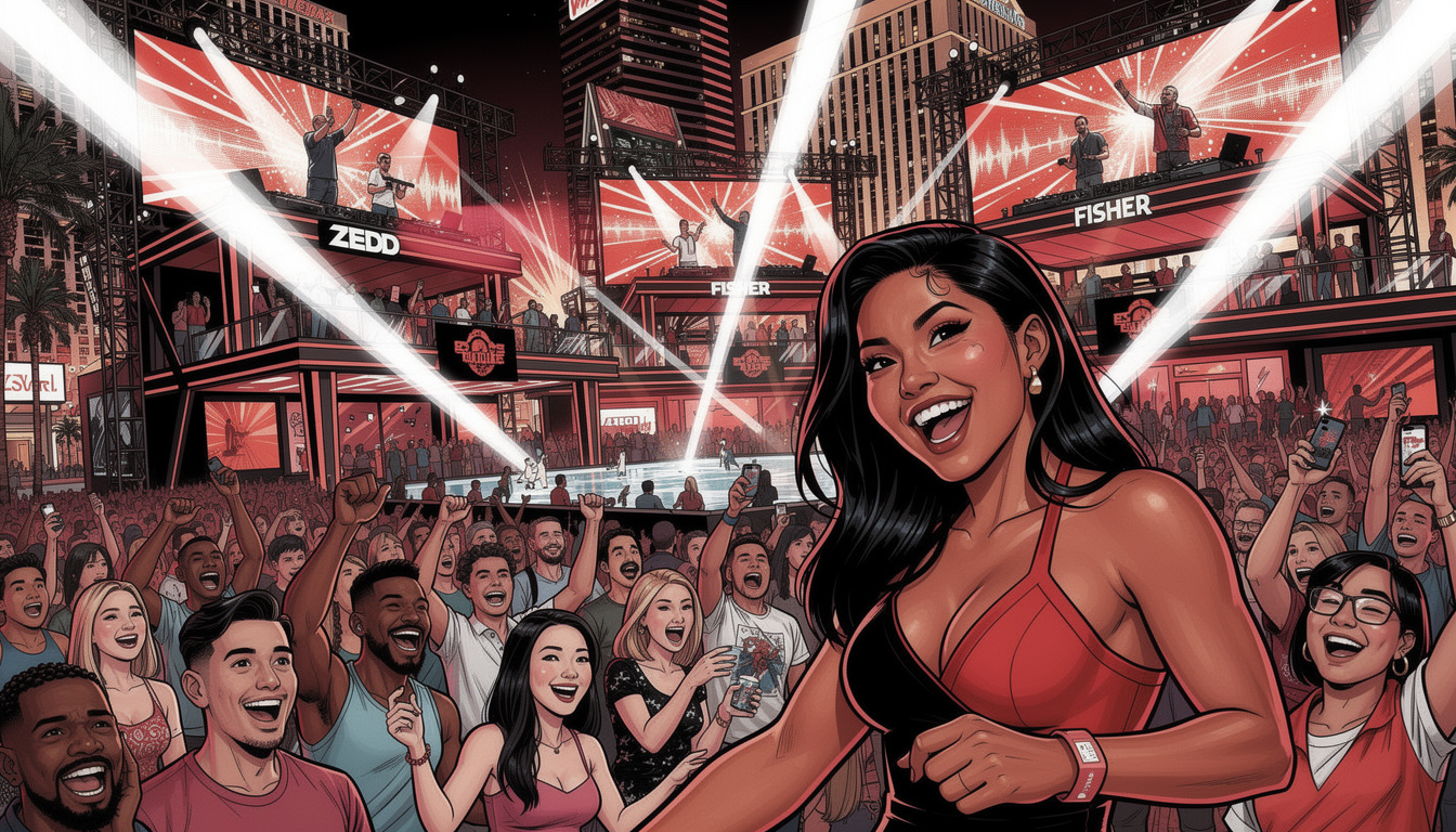 Labor Day Weekend 2026 Is Packing the Vegas Clubs: The Chainsmokers, Zedd, and FISHER Lead the Rush